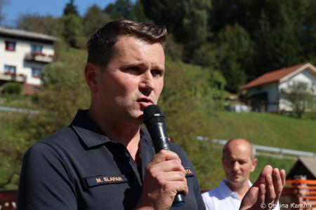 Začasni most v Stranjah povezal levi in desni breg Kamniške Bistrice (22)